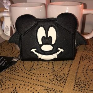 Loungefly LASR Disney Mickey Mouse Bat Wallet